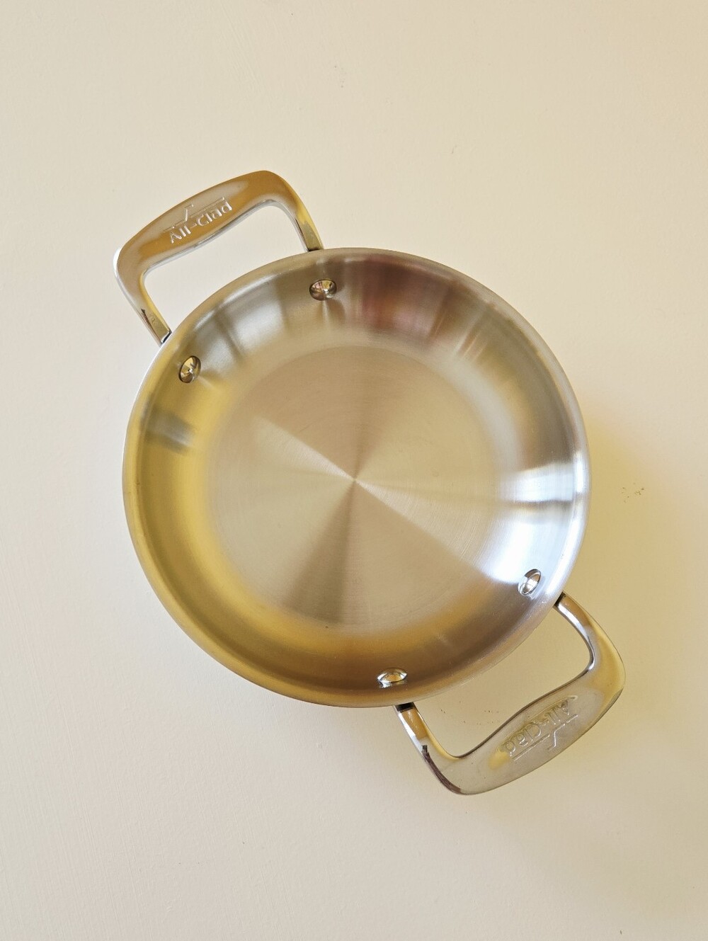 All-Clad 6 inch Mini Gratin Pan ~ Stainless Steel Baking Dishes Cookware 1.2 qt